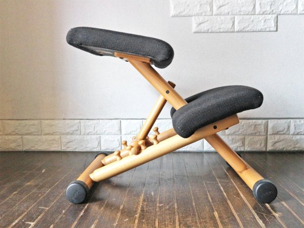 ストッケ STOKKE マルチバランス MALTI balans バランスチェア 学習椅子 ブラック 北欧 ノルウェー ◎