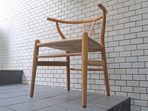 カール ハンセン ＆ サン Carl Hansen & Son Yチェア CH24 オーク材 張替え済み ウィッシュボーンチェア ハンス・J・ウェグナー 日本仕様 ■