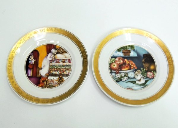 ロイヤルコペンハーゲン Royal Copenhagen アンデルセン童話 プレート12枚組 100周年限定品 デンマーク●