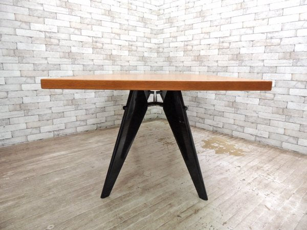 ヴィトラ vitra EMテーブル EM Table wood ダイニングテーブル オーク材 ジャン・プルーヴェ Jean Prouve W200cm ●