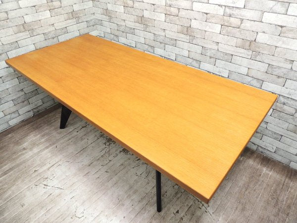 ヴィトラ vitra EMテーブル EM Table wood ダイニングテーブル オーク材 ジャン・プルーヴェ Jean Prouve W200cm ●