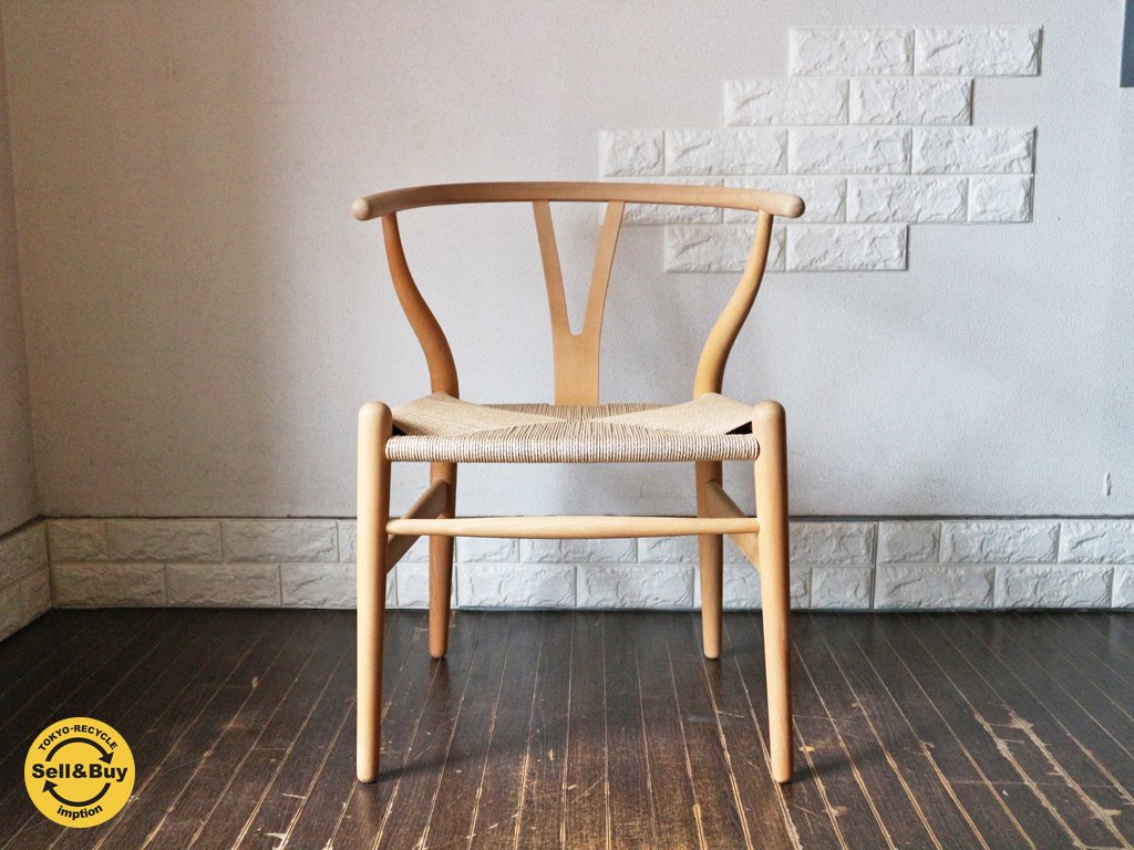 カールハンセン＆サン Carl Hansen & son Yチェア CH24 ハンス・J・ウェグナー Hans J. Wener ビーチ材 ソープフィニッシュ 北欧 デンマーク  ◎