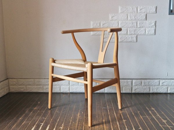 カールハンセン＆サン Carl Hansen & son Yチェア CH24 ハンス・J・ウェグナー Hans J. Wener ビーチ材 ソープフィニッシュ 北欧 デンマーク  ◎