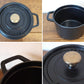 ストウブ STAUB ピコ ココット ラウンド 16cm 両手鍋 ブラック ★