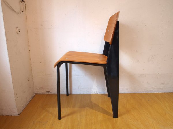 ヴィトラ Vitra スタンダードチェア Standard chair ビーチ材 ジャン・プルーヴェ A ★