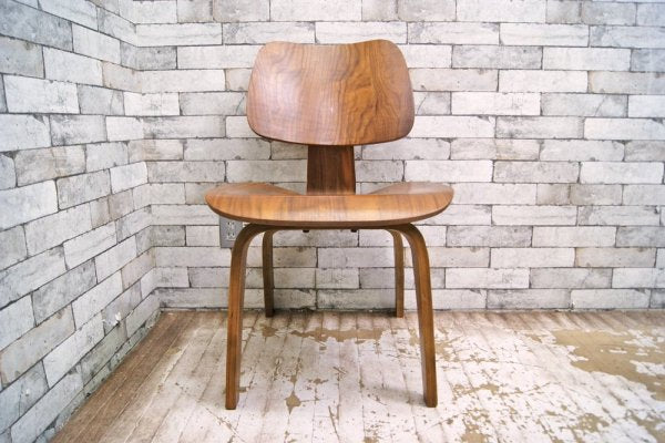 チャールズ & レイ・イームズ Charles & Ray Eames DCW ダイニングチェア プライウッド リプロダクト品 ●