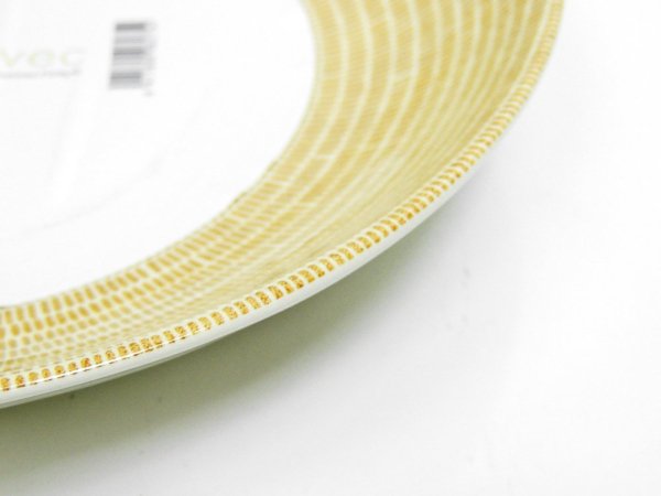 アラビア ARABIA 24h アベック avec パスタプレート ベージュ 24cm 旧ロゴ 未使用品 B ●