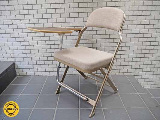 クラリン CLARIN フォールディングチェア With デスク フルクッション 折り畳み椅子 Folding chair フルクッション USA 米国 P.F.S 取扱 ■