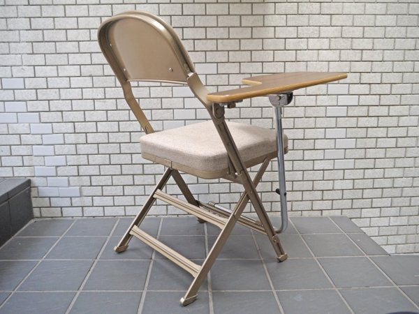 クラリン CLARIN フォールディングチェア With デスク フルクッション 折り畳み椅子 Folding chair フルクッション USA 米国 P.F.S 取扱 ■