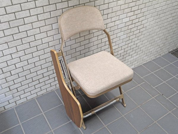 クラリン CLARIN フォールディングチェア With デスク フルクッション 折り畳み椅子 Folding chair フルクッション USA 米国 P.F.S 取扱 ■