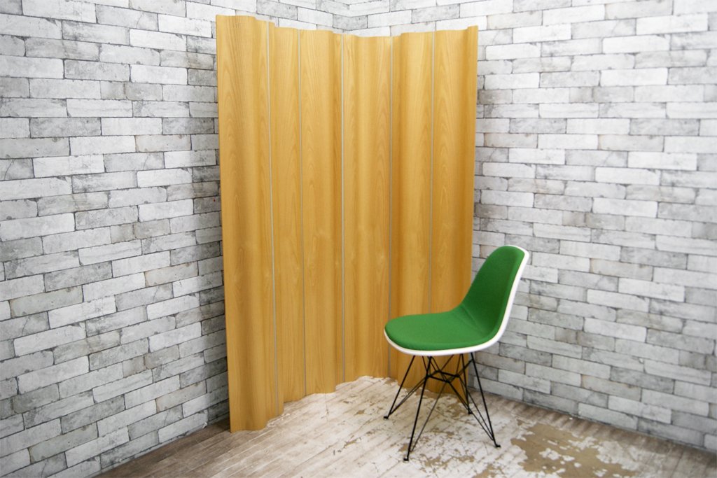 ハーマンミラー HermanMiller イームズ モールデッド プライウッド フォールディング スクリーン Eames Molded Plywood Folding Screen パーテーション ●