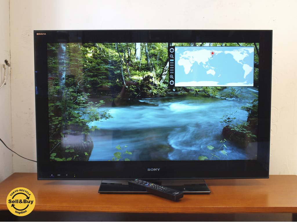 ソニー SONY ブラビア BRAVIA 40V型 液晶テレビ KDL-40NX800 LEDバックライト採用 2010年製 リモコン付 ★