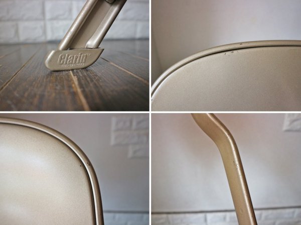 クラリン CLARIN フォールディングチェア 折り畳みチェア Folding chair SANDLER レッド ファブリッククッション仕様 パシフィックファニチャーサービス取扱 ◎