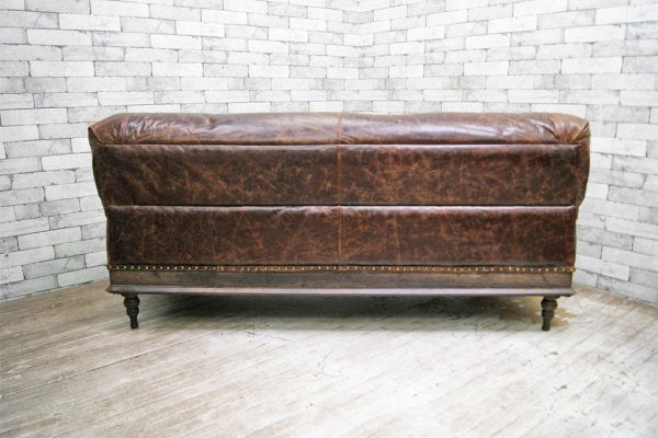 ジャーナルスタンダードファニチャー journal standard Furniture ナンシー NANCY レザーソファ 牛革 フェザークッション W175cm ●