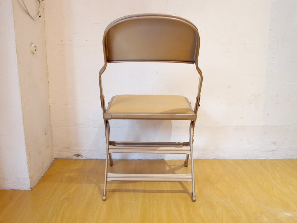 クラリン CLARIN フォールディングチェア 折り畳みチェア Folding chair SANDLER ベージュ ファブリッククッション仕様 P.F.S取扱 ★