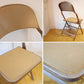 クラリン CLARIN フォールディングチェア 折り畳みチェア Folding chair SANDLER ベージュ ファブリッククッション仕様 P.F.S取扱 ★