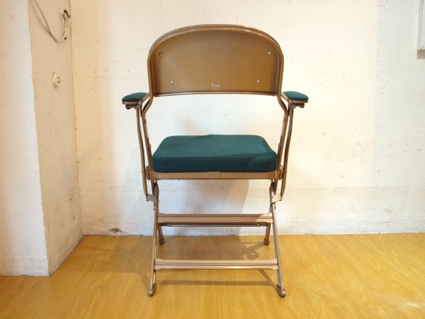 クラリン CLARIN フォールディングチェア アーム付 FOLDING CHAIR WITH ARM Hunter グリーン 折り畳みチェア P.F.S.取扱 米国 ★