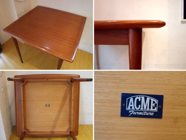 アクメファニチャー ACME Furniture ジェティ JETTY ダイニングテーブル レトロビンテージ 廃盤 ★