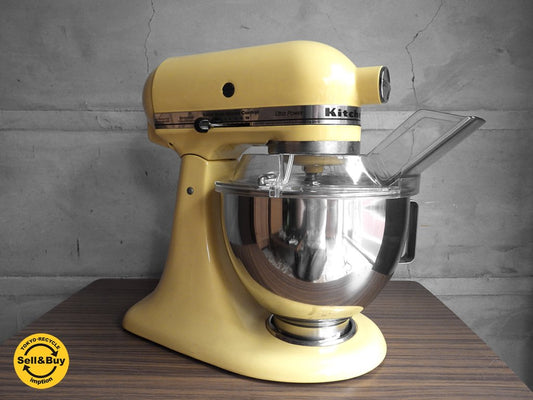 キッチンエイド Kitchen Aid スタンドミキサー KSM90 アーモンドクリーム♪