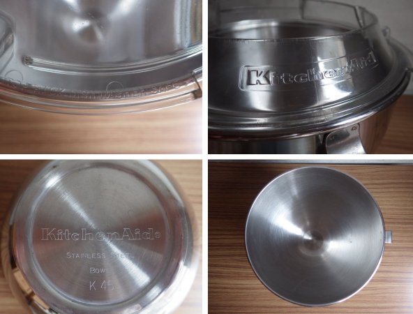 キッチンエイド Kitchen Aid スタンドミキサー KSM90 アーモンドクリーム♪