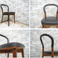 カッシーナ Cassina 501 ヨーテボリ GOTEBORG チェア 本革 ブラック エリック・グンナール・アスプルンド ●