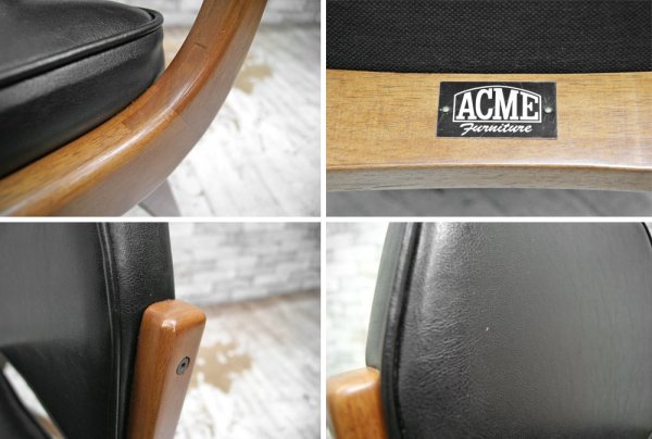 アクメファニチャー ACME Furniture シエラチェア SIERRA CHAIR ダイニングチェア ビニールレザーシート A ●