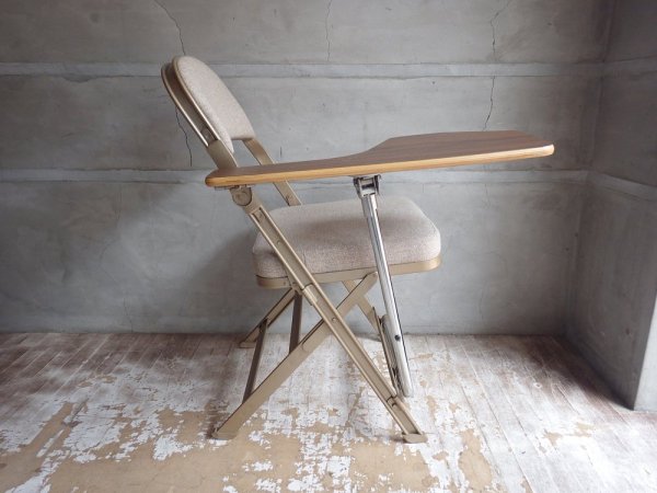 クラリン CLARIN フォールディングチェア With デスク フルクッション 折り畳み椅子 Folding chair フルクッション USA 米国 P.F.S 取扱♪