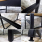 バウムファニチャー Baum Furniture ホワイトオーク材 × アイアンレッグ デスク ワークテーブル 定価￥80,244- ●