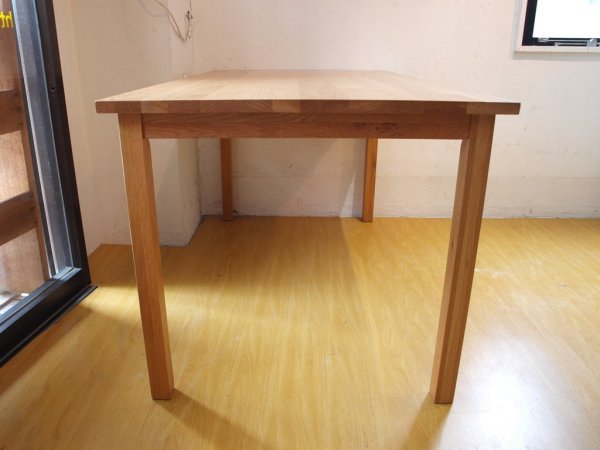 無印良品 MUJI ダイニングテーブル Dining table オーク 無垢材 シンプル ナチュラル W140 ★