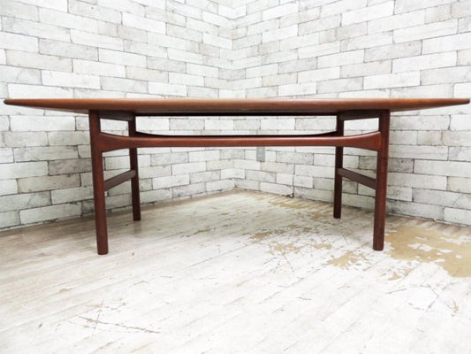 ARREBO MOBLER チーク材 コーヒーテーブル Coffee table 60'sビンテージ デンマーク 北欧家具 ●