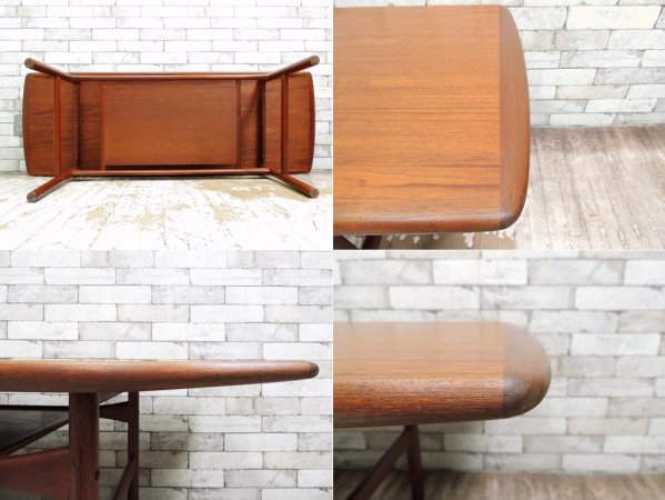 ARREBO MOBLER チーク材 コーヒーテーブル Coffee table 60'sビンテージ デンマーク 北欧家具 ●