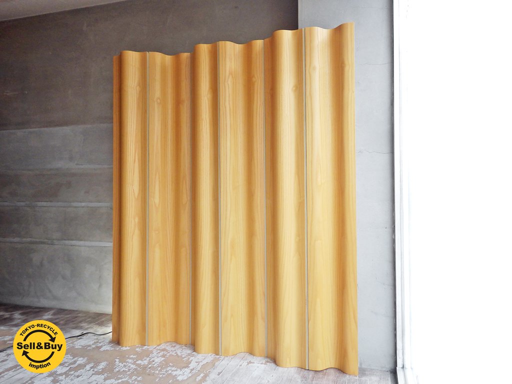 ハーマンミラー HermanMiller イームズ モールデッド プライウッド フォールディング スクリーン Eames Molded Plywood Folding Screen パーテーション♪