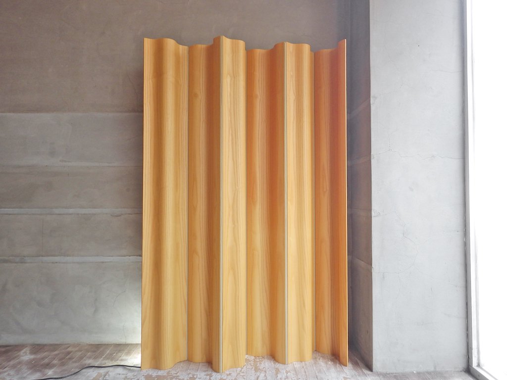 ハーマンミラー HermanMiller イームズ モールデッド プライウッド フォールディング スクリーン Eames Molded Plywood Folding Screen パーテーション♪