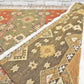 キリム柄 手織り ウール ラグ 絨毯 イラン産 122×184 cm ●