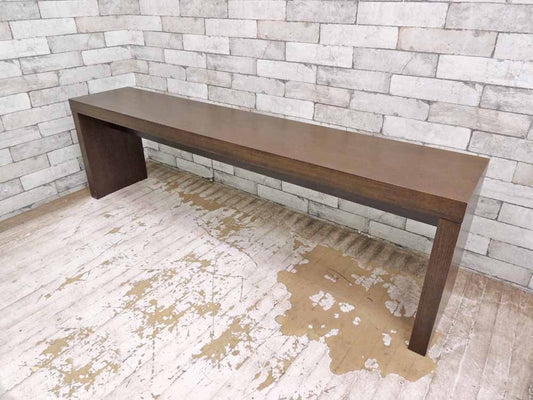 モーダエンカーサ moda en casa カフェベンチ cafe bench オーク材 ライトウェンジ W150 モダンデザイン ●