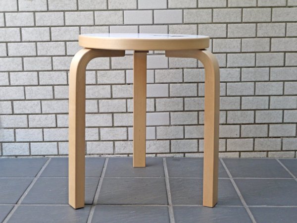 アルテック artek スツール60 stool60 3本脚 ムーミン リトルミィ 80th記念モデル アルヴァ・アアルト トーベ・ヤンソン 北欧家具 ■