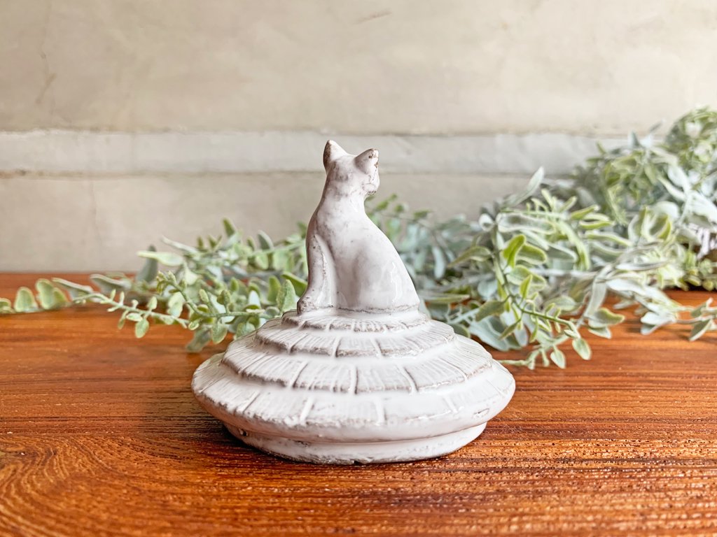 アスティエ・ド・ヴィラット ASTIER de VILLATTE クーベルチュール 猫 グラスキャンドル用 ♪