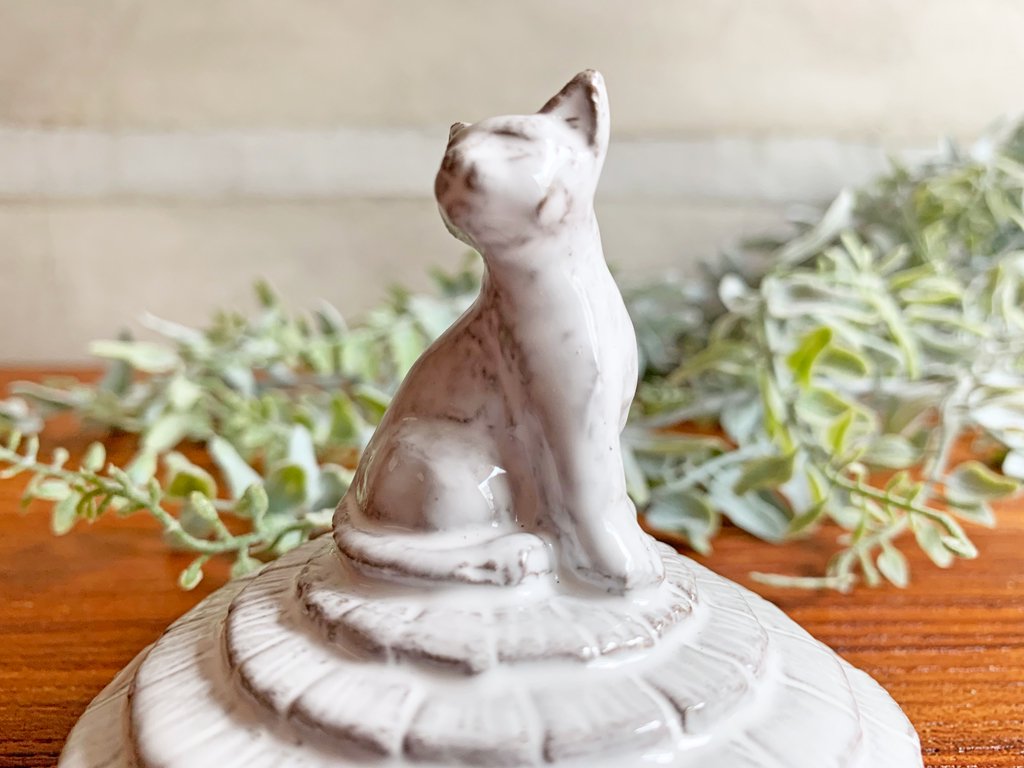 アスティエ・ド・ヴィラット ASTIER de VILLATTE クーベルチュール 猫 グラスキャンドル用 ♪