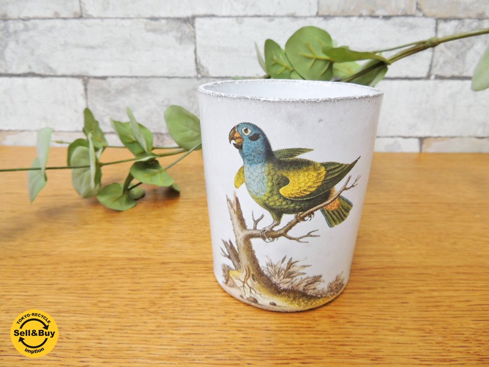 アスティエ・ド・ヴィラット ASTIER de VILLATTE ジョン・デリアン JOHN DERIAN オウム parrot カップ ●