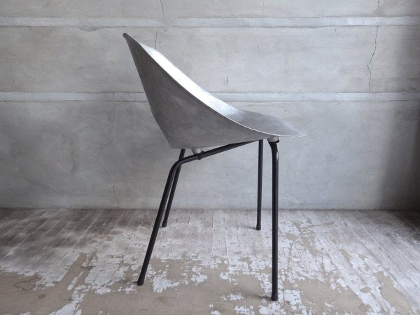 シュタイナー Steiner ビンテージ チューリップチェア Tulip Chair アルミキャスト製 ピエール ガーリッシュPierre Guariche♪