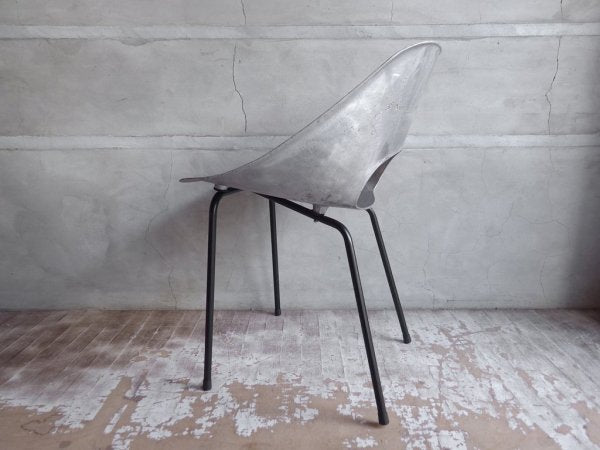 シュタイナー Steiner ビンテージ チューリップチェア Tulip Chair アルミキャスト製 ピエール ガーリッシュPierre Guariche♪