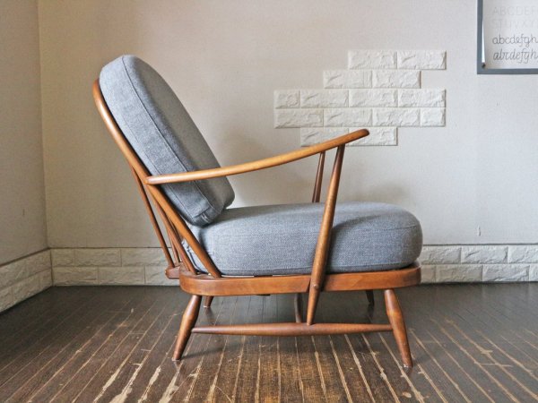 アーコール Ercol ウィンザーソファ WINDSOR SOFA 1pソファ ビンテージ ビーチ材 UKビンテージ 英国 家具 アンティーク ◎