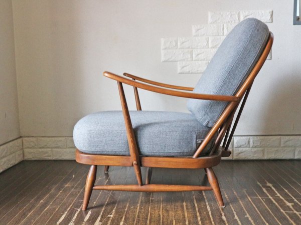 アーコール Ercol ウィンザーソファ WINDSOR SOFA 1pソファ ビンテージ ビーチ材 UKビンテージ 英国 家具 アンティーク ◎