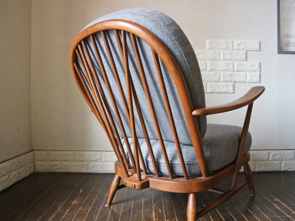 アーコール Ercol ウィンザーソファ WINDSOR SOFA 1pソファ ビンテージ ビーチ材 UKビンテージ 英国 家具 アンティーク ◎