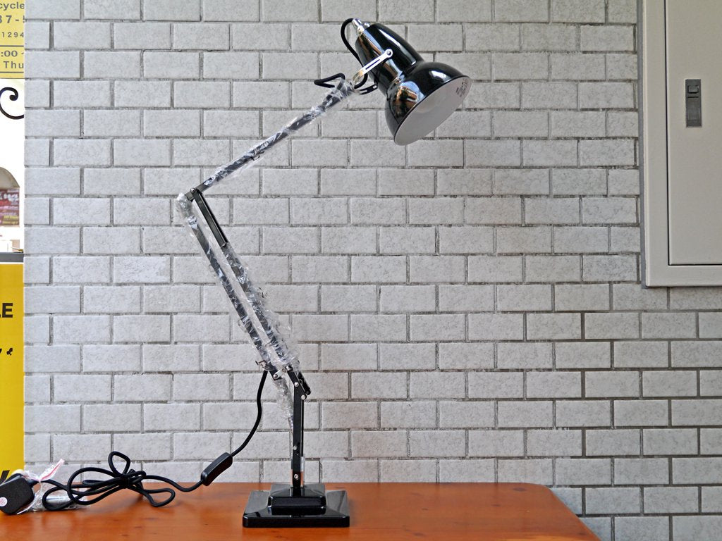 アングルポイズ ANGLEPOISE Original 1227 ブラスコレクション Brass Collection デスクランプ ジェットブラック 英国 元箱付■