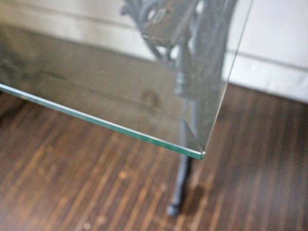クラシカル ガラス×アイアン デスク テーブル HPデコ H.P.DECO 取扱 ◎