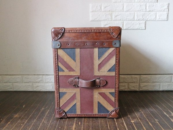 ハロ HALO パリス トランク PARIS TRUNK ユニオンジャック UNION JACK サイドテーブル ボックス 英国スタイル ◎