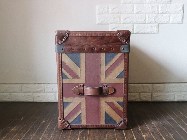 ハロ HALO パリス トランク PARIS TRUNK ユニオンジャック UNION JACK サイドテーブル ボックス 英国スタイル ◎