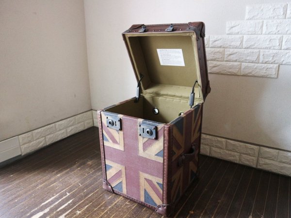 ハロ HALO パリス トランク PARIS TRUNK ユニオンジャック UNION JACK サイドテーブル ボックス 英国スタイル ◎