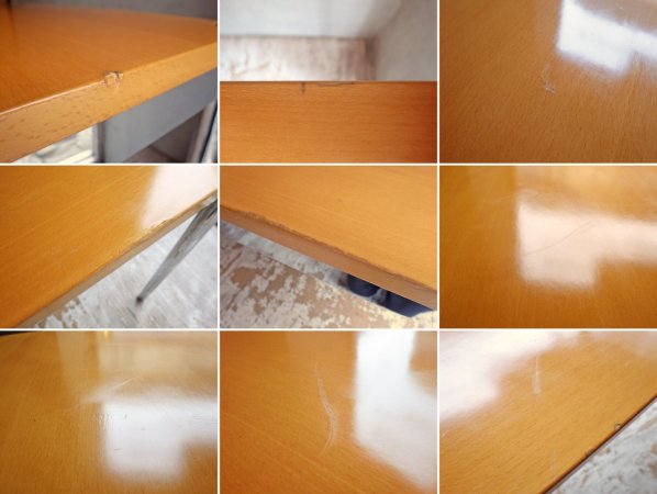 USMモジュラーファニチャー USMハラー テーブル USM Haller Table ナチュラル ダイニングテーブル オフィス デスク ♪